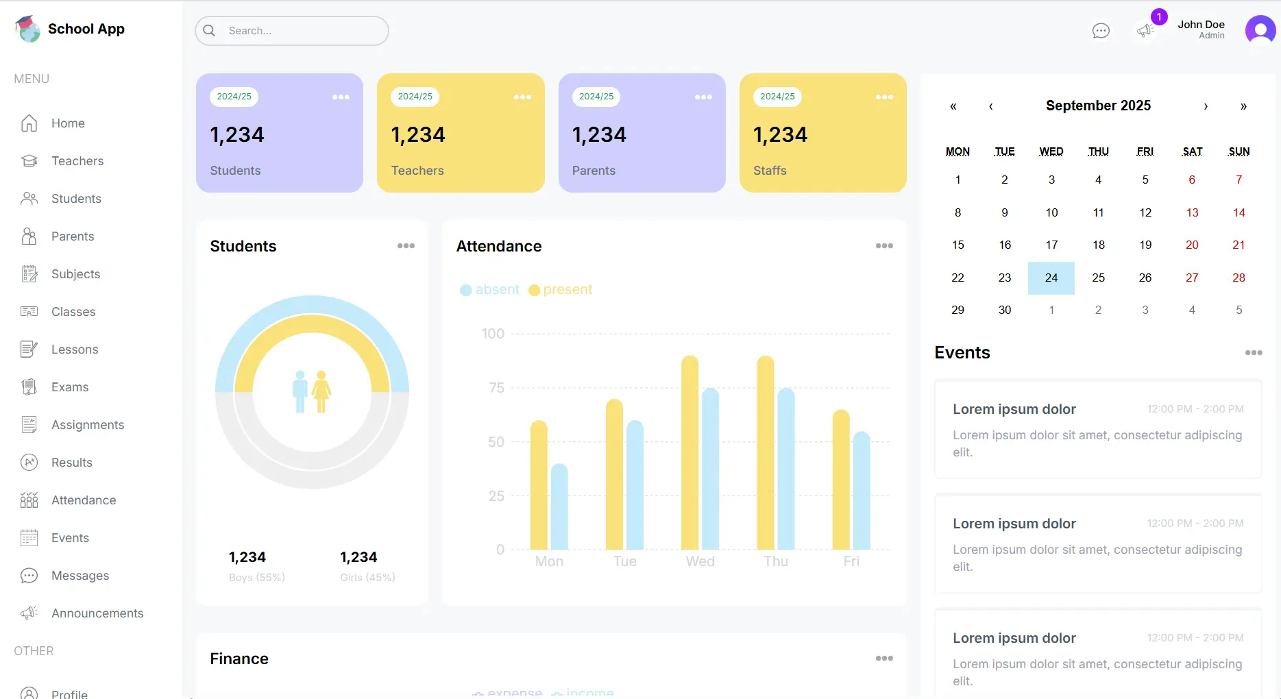 School Management ERP